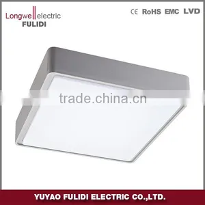 IP65 Outdoor Square Low-cost Led Ceiling Light thumbnail-1