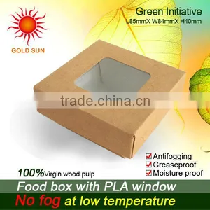 Fast Food Box Packaging With Antifogging Window thumbnail-2