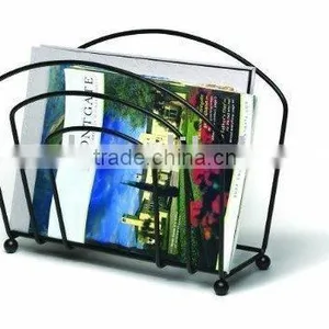 Black Magazine Rack thumbnail-1