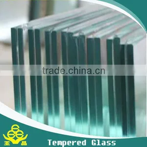 YUJING 8mm Toughened Glass Rate Bathroom Partition Glass thumbnail-3