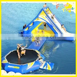 Water Bouncer Springless Inflatable Trampoline-Aqua Jump thumbnail-2