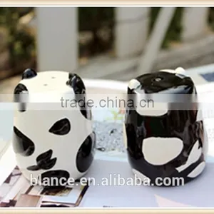 Salt & Pepper Ceramic Cow Shakers thumbnail-2