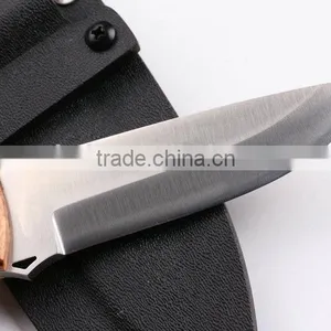 OEM Fixed Blade Knife With D2 Blade and White Shadow Wood Handle thumbnail-3