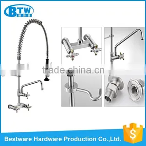 Pull Down Pre Rinse Instant Heating 304 Stainless Steel Water Upc Faucet thumbnail-6