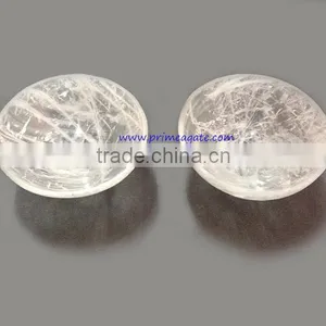 Rose Quartz 2Inch Bowls : Wholesale Gemstone Bowls Manufacturer INDIA thumbnail-1
