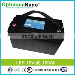 High Quality12v 100ah Deep Cycle Lithium Battery thumbnail-1