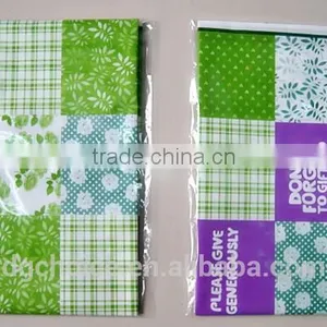 Eco Friendly Waterproof Beautiful Green Table Cover thumbnail-1