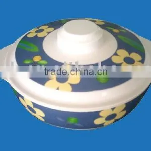 Melamine Bowl With Lid thumbnail-1