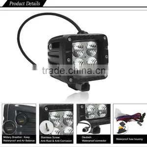 IP68 Waterproof AURORA 2'' Led Light Bar Car thumbnail-4