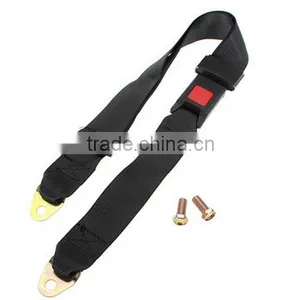 Black Car Seat Belt Lap Belt / Auto Adjustable Safety Belt / Seat Belt Buckle thumbnail-3