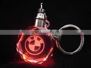 2016 Best Selling Mini Heart Shape Crystal Keychain Color Printing Beautiful Picture thumbnail-2
