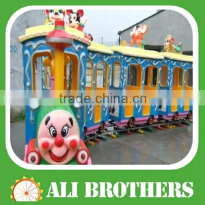 China Produced Newest Design Kiddie Train Playground Rides thumbnail-1