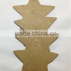 Custom Design Wholesale Paper Star Shape Tags With String thumbnail-1