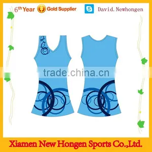 Cheap Full Sublimation Netball Dress thumbnail-1