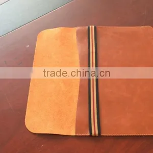 Factory Price!! Waterproof Top Glass Soft PU Leather Laptop Bag for Macbook thumbnail-2