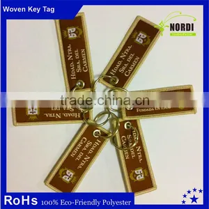 Wholesale Embroidered Christmas Gift Keychain /personalized Luggage Tag thumbnail-6