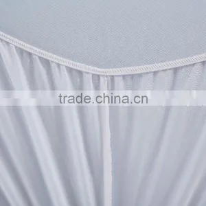 Skirted Twin / Queen Bird Eye Mesh Jersey Bed Fitted Sheet thumbnail-5