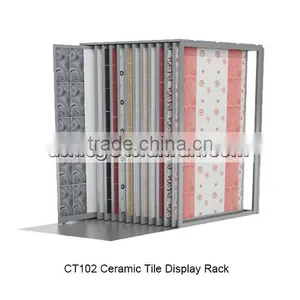 Tsianfan Custom Ceramic Tiles Display Metal Stand/tile Samples Display Stands CT102 thumbnail-1