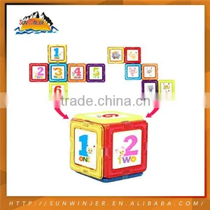 Hot Sell 168pcs Magnetic Blocks Toys Cheap Plastic Toy Cars thumbnail-1