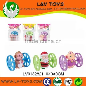 New Design Plastic Wind up Railway Car Promotional Toys for Children thumbnail-5