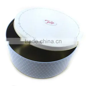 Dongguan SGS Approved Round Busicuit Tin Canister Set thumbnail-4