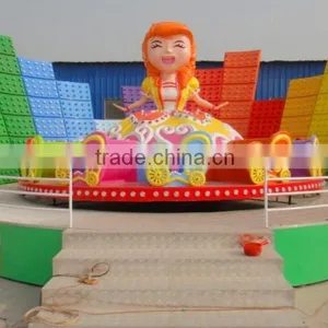 Direct Factory on Portable Trailer Mounted Amusement Park Kiddie Disco Tagada Rides thumbnail-6
