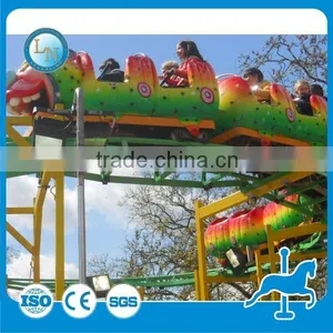 Theme Park Animated Kids Train Set Amusement Electric Mini Roller Coaster thumbnail-6
