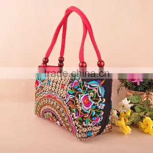 Cheap Samll Handbag Made in China Fashion Woman Ethnic Embroidery Handbag for Wholesale thumbnail-4