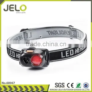 1W+3 Red LED Headlight Camping Headlamp Outdoor Emergency Tactical Head Torch thumbnail-1