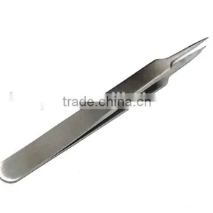 Stainless Steel Good Quality Pimple and Blackhead Remover Straight POINTED Tweezer thumbnail-3