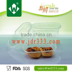 New Product Ellipse PP Plastic Fast Food Container thumbnail-1