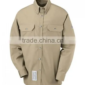 FR Anti UV Long Sleeve Shirt for American Worker thumbnail-1