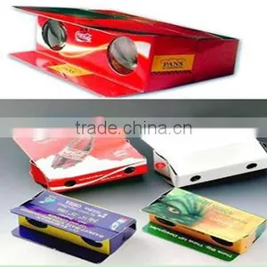 Promotional Logo Printing Foldable Paper Binocular thumbnail-1