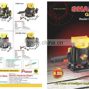 HEAVY DUTY ELECTRIC HAND ROUTER STORM 8MM thumbnail-2