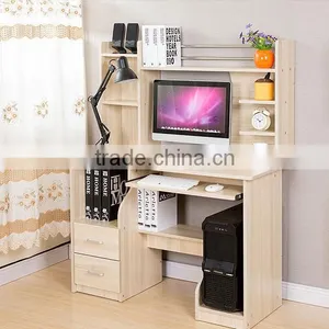 Cheap Wooden Computer Desk With Many Case for Thing thumbnail-1