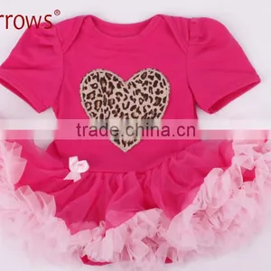 Summer Dress Luxury Lace Girls Clothes Kids Dresses For Girls Heart Pattern Baby Girl Dress thumbnail-5