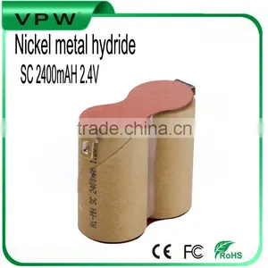 Hot Sale!2400mah SC Ni-mh 2.4v Cordless Phone Battery Pack thumbnail-1