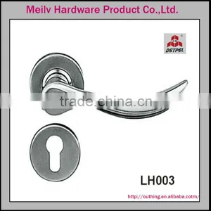 Stainless Steel 201 & 304 High Quality Solid and Hollow Door Lever Steel Handle thumbnail-1