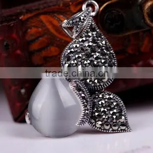 Latest Fashion Jewelry Thailand Sterling Silver Pendant Fit Fashion Necklace thumbnail-6