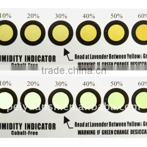 Humidity Indicator Card Sheet Six Dots Cobalt Free thumbnail-3
