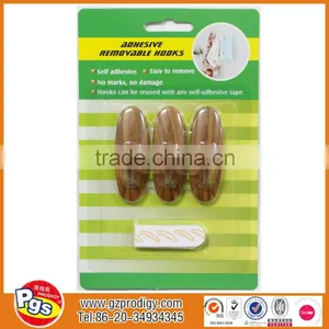 Household Sundries Wall Clothes-hook Hanger Adhesive Permanent Hooks thumbnail-2