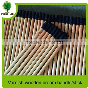 Very Durable Varnished Wooden Handle With Plastic Cap for Garden Tools thumbnail-4