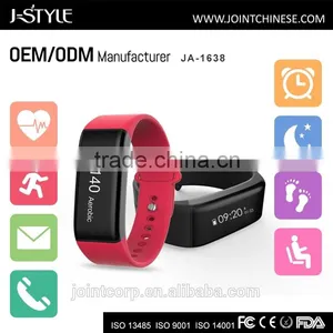 Digital Silicone Bracelet Bluetooth Continuous Heart Rate Monitor With High Accuracy thumbnail-1