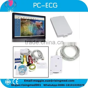 USB PC Port 12 Lead Resting PC Base ECG System With Diagnostic Cardiology With Auto Interpretation thumbnail-1