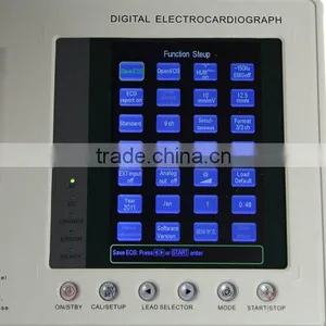 Digital 3-channel Color Electrocardiograph ECG EKG Machine thumbnail-2