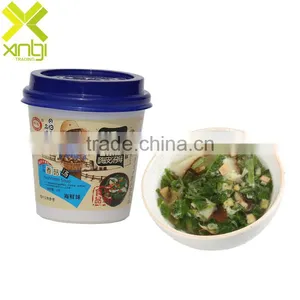 Savory Freeze Dried 6g Cup Packed Seafood Flavour Instant Mushroom Soup thumbnail-1