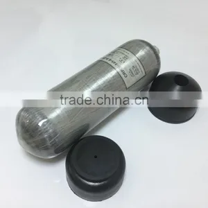 New Product 6.8L 4500PSI Carbon Fiber SCUBA Diving/Airgun/Paintball Cylinder With Black Boots thumbnail-2