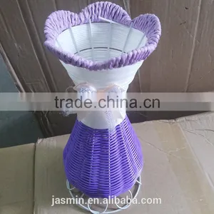 2016 Hot Sell New Weave Vase Home Decoration Thin Weaving Vase the Flower Vase Blossom Vase thumbnail-4