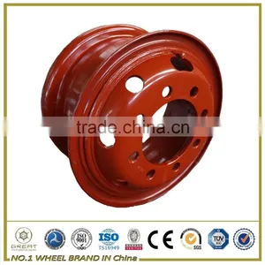 Tubeless 22.5 Inch Truck Steel Wheel Rim thumbnail-3