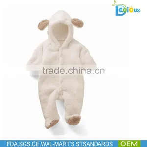 Pure Color Baby Cotton Romper Designs Boutique Girl Clothing Newborn Baby Clothing thumbnail-3
